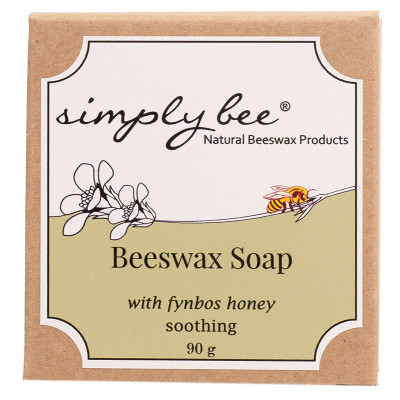 Simply Bee Fynbos Honey & Rooibos Beeswax Soap