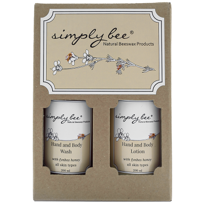 Simply Bee Hand & Body Wash & Lotion Gift Set