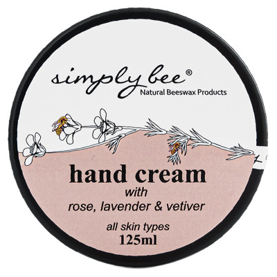 Simply Bee Hand Cream - Rose, Lavender & Vetiver