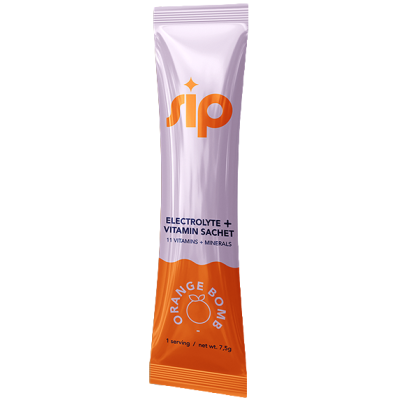 Sip Daily Electrolyte & Vitamin Single Sachet - Orange Bomb 