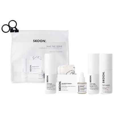 SKOON. Everyday Essential Set T-Zone -Combination (Oily-T) + Sensitive