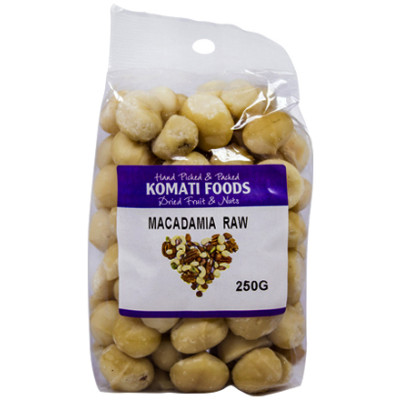 Komati Raw Macadamias