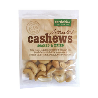 Earthshine Activated Cashews Snack Pack