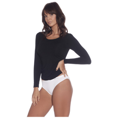 Boody Long Sleeve Top Black