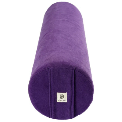 Desha Yoga Bolster Cylinder Purple