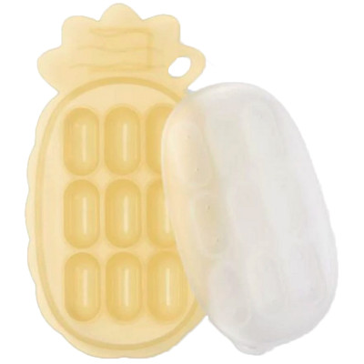 Haakaa Pineapple Silicone Nibble Tray – Banana