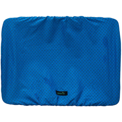 Greenie Food Cover Loose Rectangular Shweshwe - Turquoise