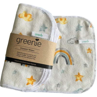 Greenie Unpaper Baby Wipes - Starry Night