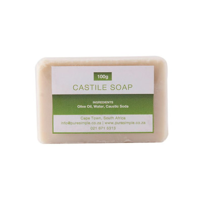 Pure Simple Castile Soap Bar (Fragrance Free)
