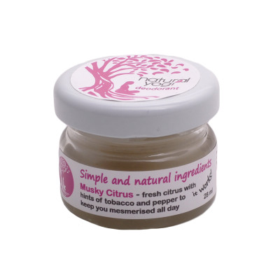 Natural Yogi Deodorant Musky Citrus