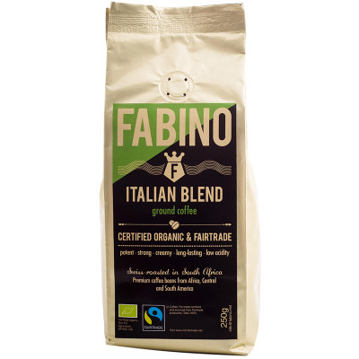 Fabino Organic Ground Coffee - Italian