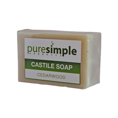 Pure Simple Cedarwood Castile Soap