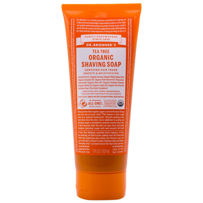 Dr. Bronner's Tea Tree Shaving Soap