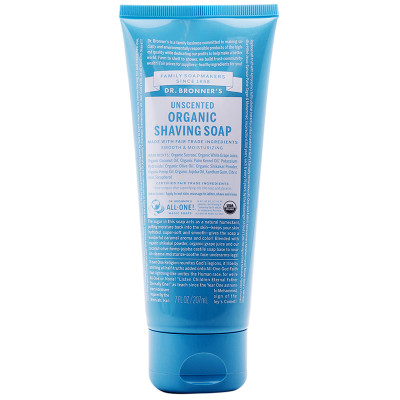 Dr. Bronner's Unscented Shaving Soap