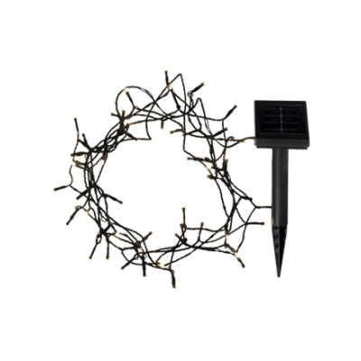 Solar Green Solar Fairy Lights - White