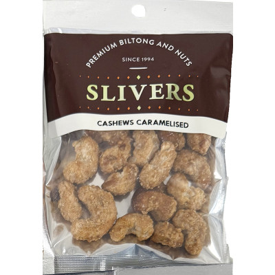 Slivers Cashews - Caramelised