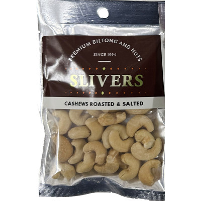 Slivers Cashews - Roasted & Salted