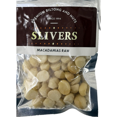 Slivers Macadamias - Raw