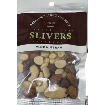 Slivers Mixed Nuts - Raw