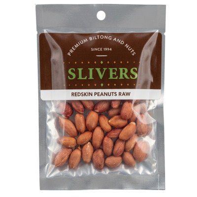 Slivers Peanuts Redskin - Raw