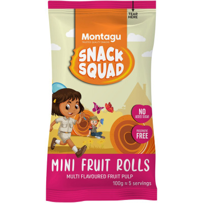 Snack Squad: Mini Fruit Rolls - Assorted 