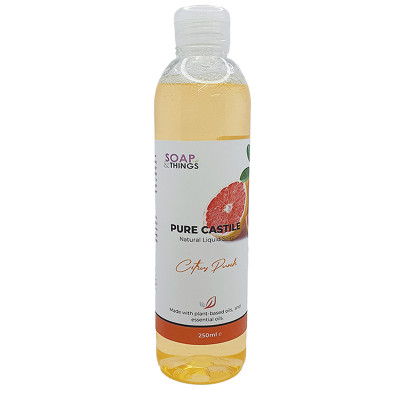 Soap n Things Pure Liquid Castile Soap Citrus Punch