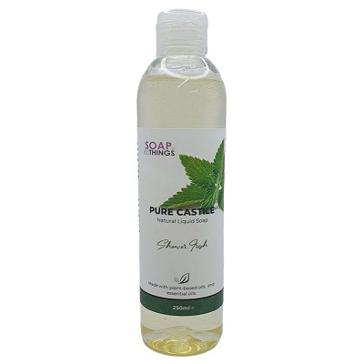 Soap n Things Pure Liquid Castile Soap Shower Fresh - 250ml