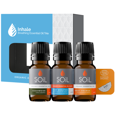 SOiL Essential Oil Trio Box - Inhale