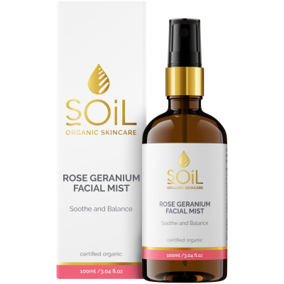 SOil Rose Geranium Aroma Facial Mist