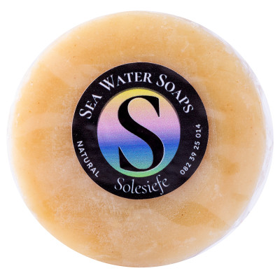 Soleseife Tumeric & Orange, Round Bar Soap