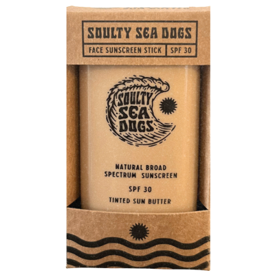 Soulty Sea Dogs Tinted Mineral Zinc Sunscreen Stick SPF30