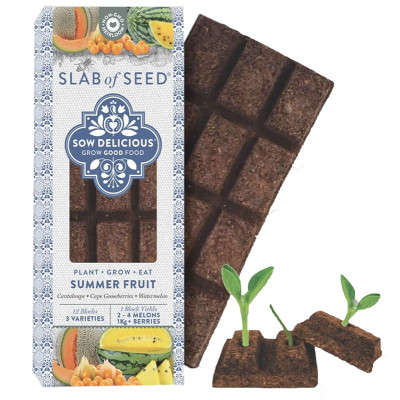 Sow Delicious Slab of Seed - Summer Fruit