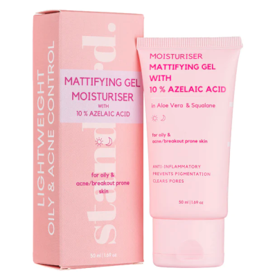 Standard Beauty Mattifying Gel Moisturiser with Azelaic Acid