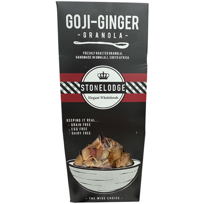 Stonelodge Goji Ginger Granola 250g