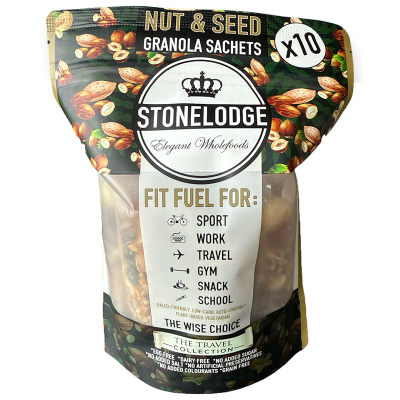 Stonelodge Nut & Seed Granola Sachets (10s)