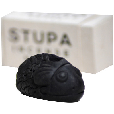 Stupa Round Fish Incense Holder