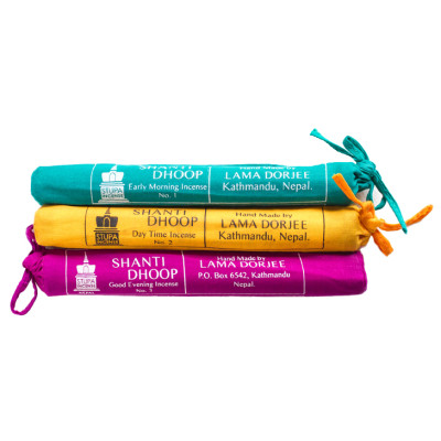 Stupa Shanti Dhoop (bundle of all 3 morning, day, evening)