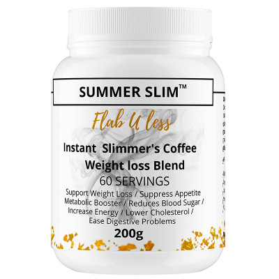Summer Slim Flab U Less Instant Slimmers's Coffee
