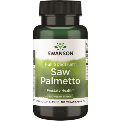 Swanson Full Spectrum Saw Palmetto 540 mg