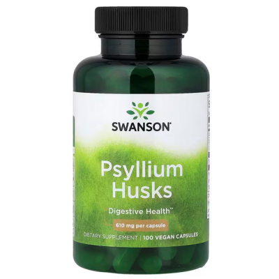 Swanson Psyllium Husks 610mg