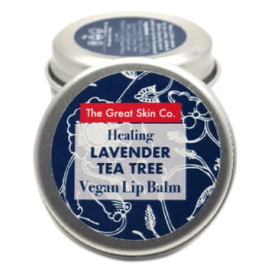 The Great Skin Co Vegan Lip Balm - Healing Lavender & Tea Tree