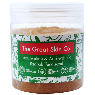 The Great Skin Co Antioxidant Baobab Face Scrub