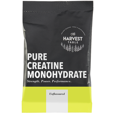 The Harvest Table Pure Creatine Monohydrate Single Sachet 