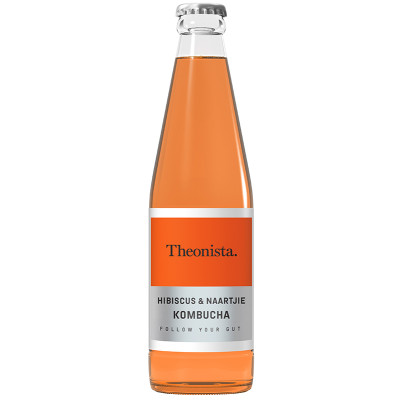 Theonista Hibiscus & Naartjie Rooibos Kombucha