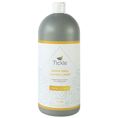 Tickle Hypoallergic Baby Laundry Liquid - Orange & Mint - 1L