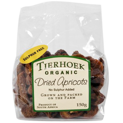 Tierhoek Organic Dried Apricots (Sulphite Free)