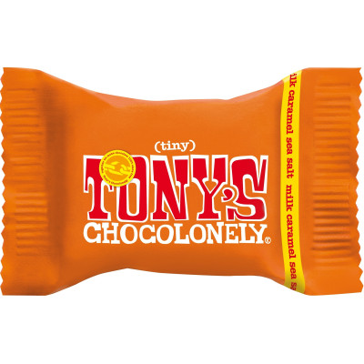 Tiny Tony's Caramel Sea Salt Milk Chocolate 9g