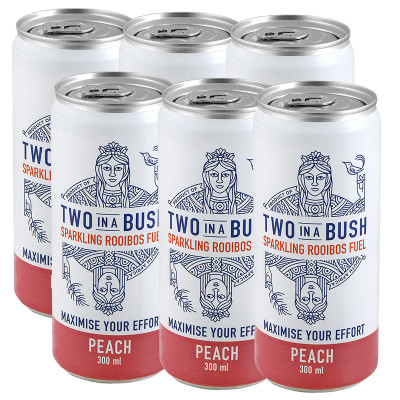Two in a Bush Sparkling Rooibos Peach 