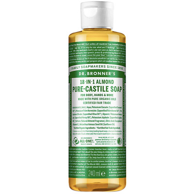 Dr. Bronner's Pure Castile Liquid Soap - Hemp Almond