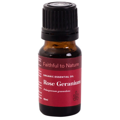 FtN Organic Rose Geranium Essential Oil